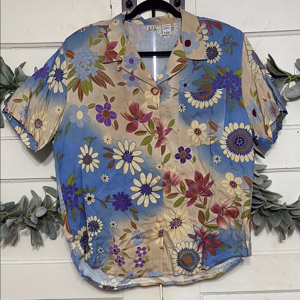 Vintage DPS New Floral Top